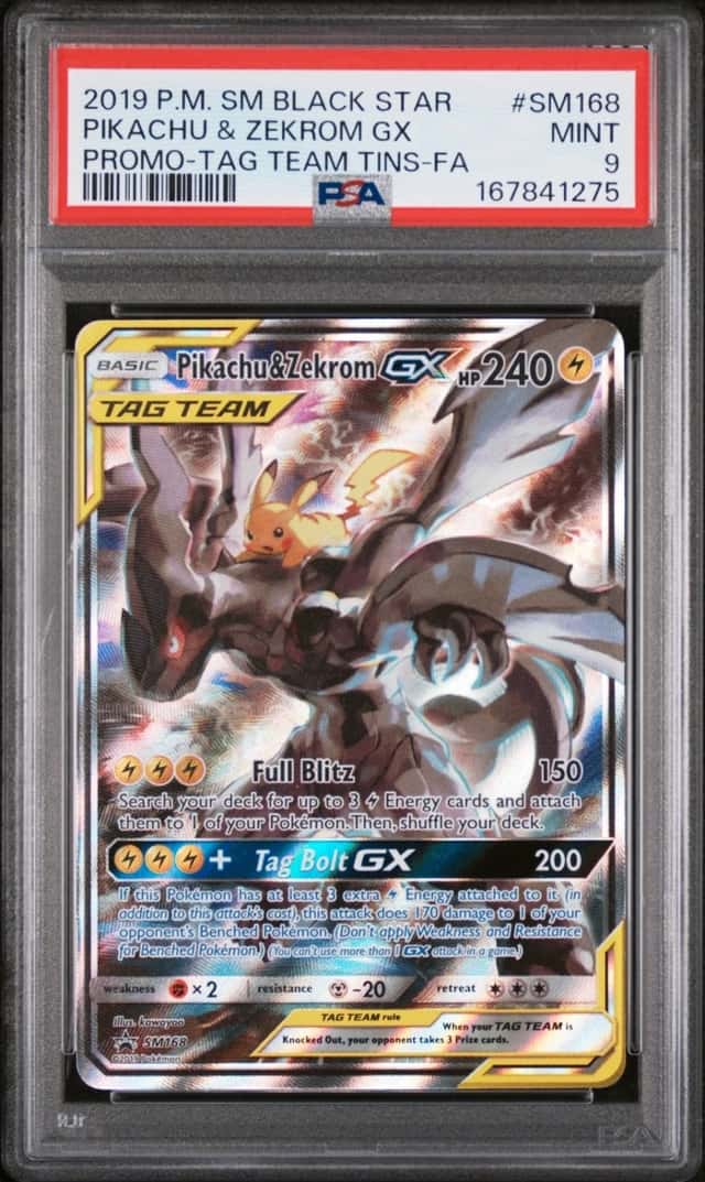 Pikachu & Zekrom GX