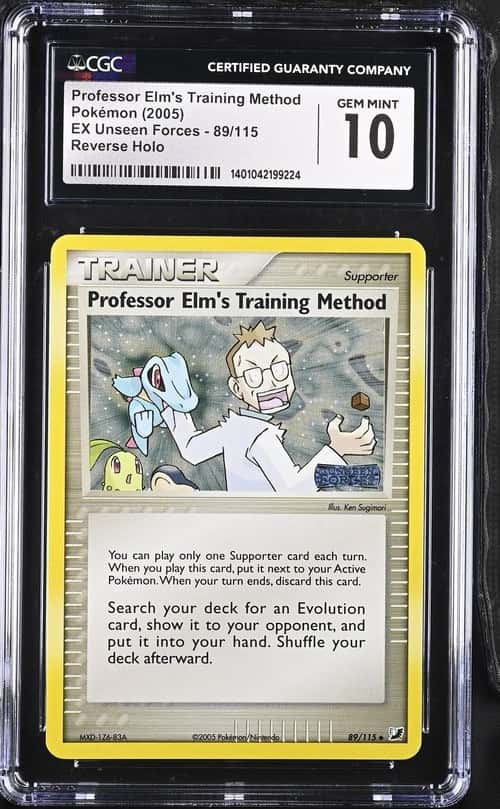 Professor Elm's Training Method