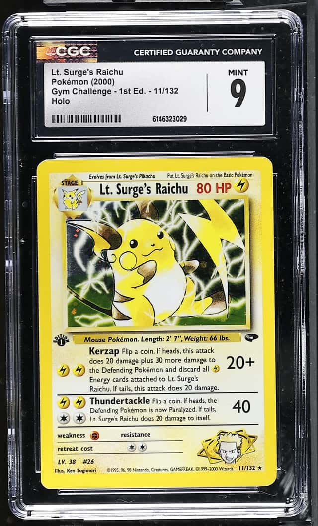 Lt. Surge's Raichu
