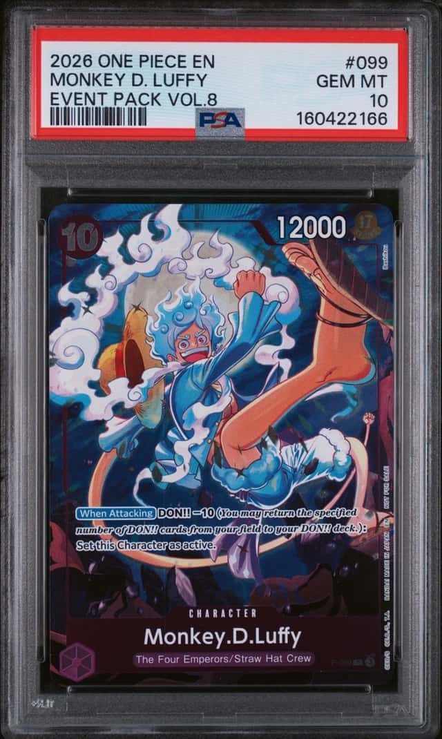 One Piece Monkey D. Luffy Event Pk. Vol.8 099 PSA 10 Gem Mint