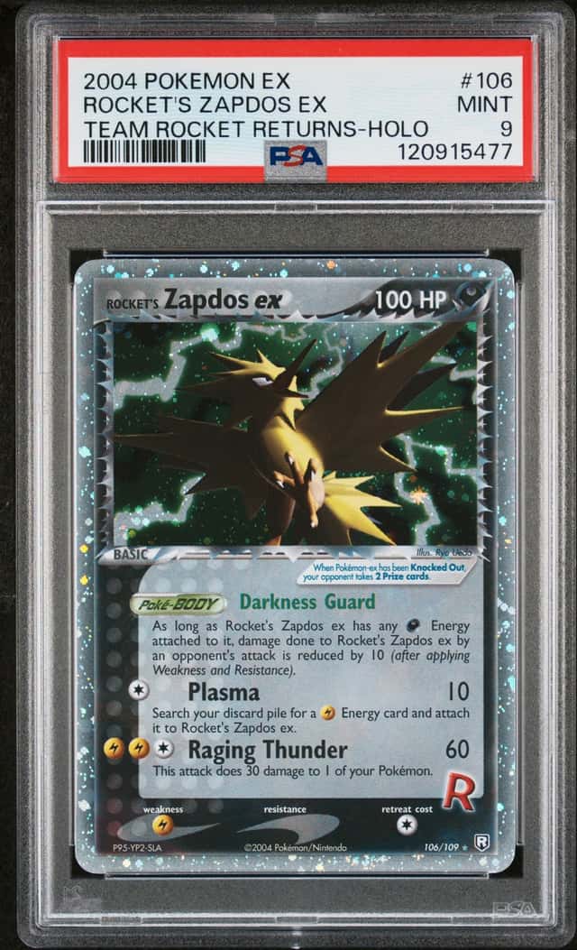 Rocket's Zapdos EX
