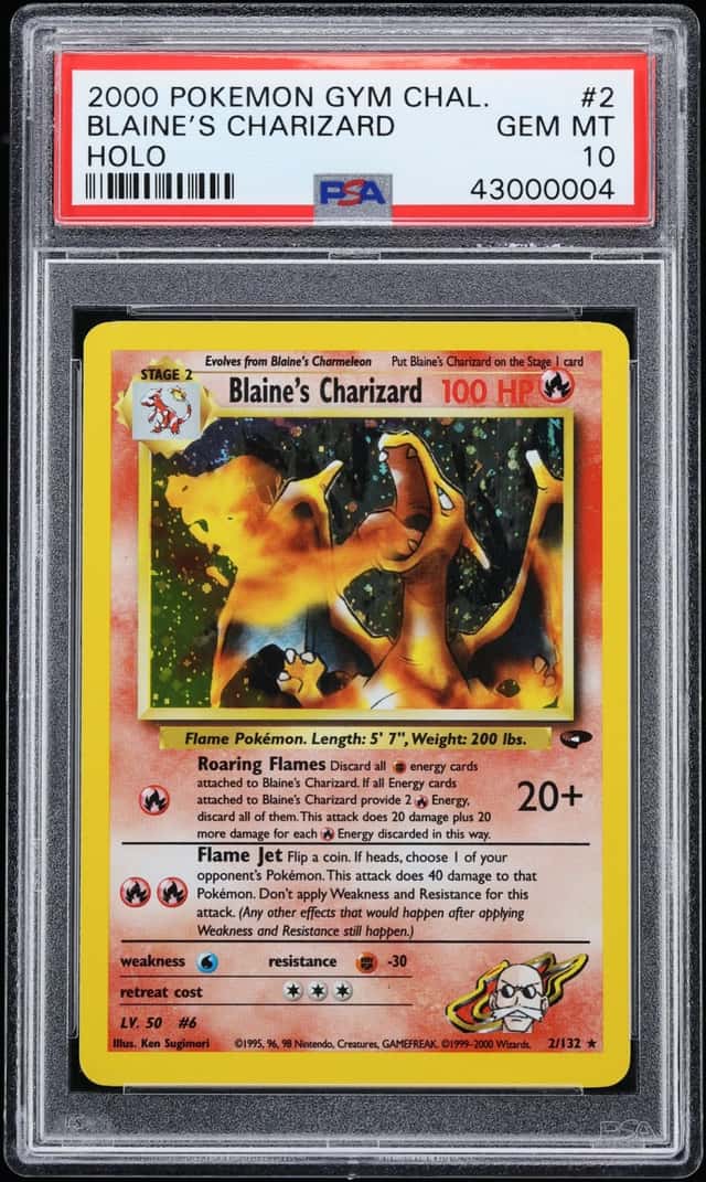 Blaine's Charizard