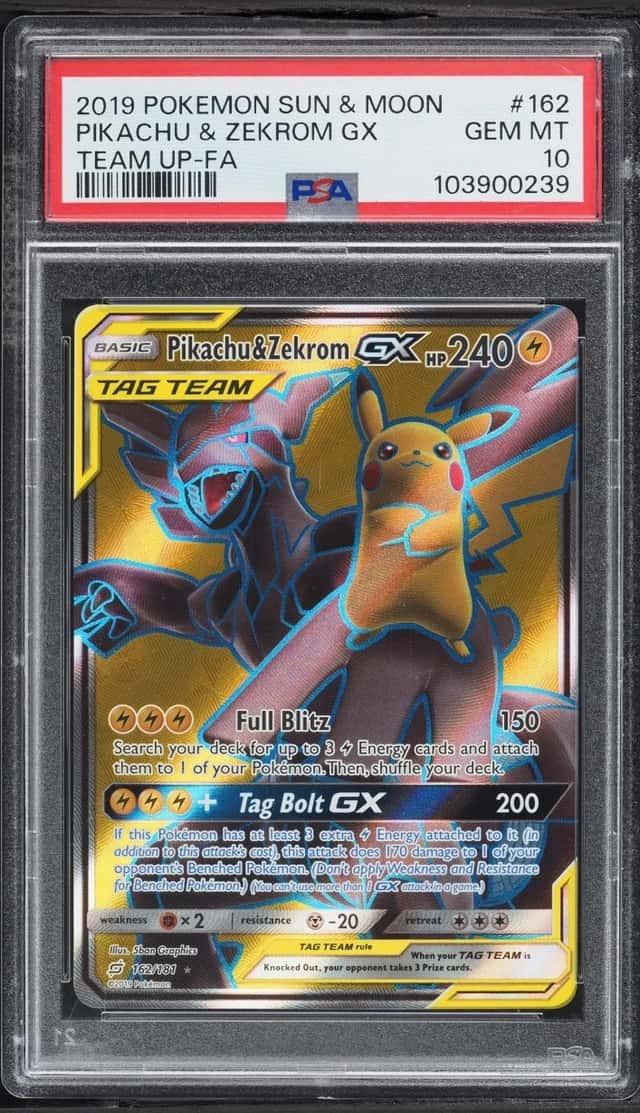 Pikachu & Zekrom GX