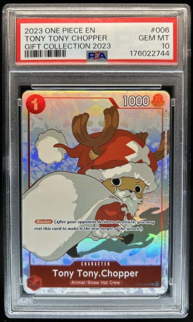 2023 One Piece Gift Tony Tony Chopper Promo #P-006 PSA 10 GEM MINT (44)