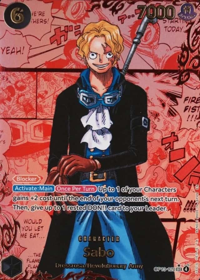 Op Red Manga Art
