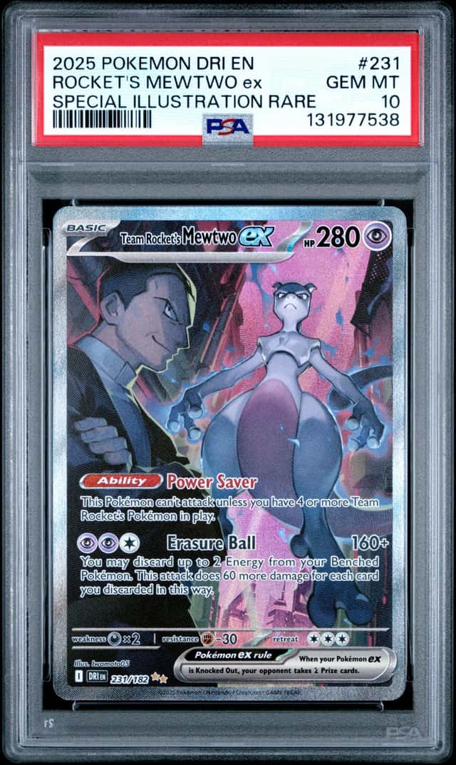 ROCKET'S MEWTWO ex