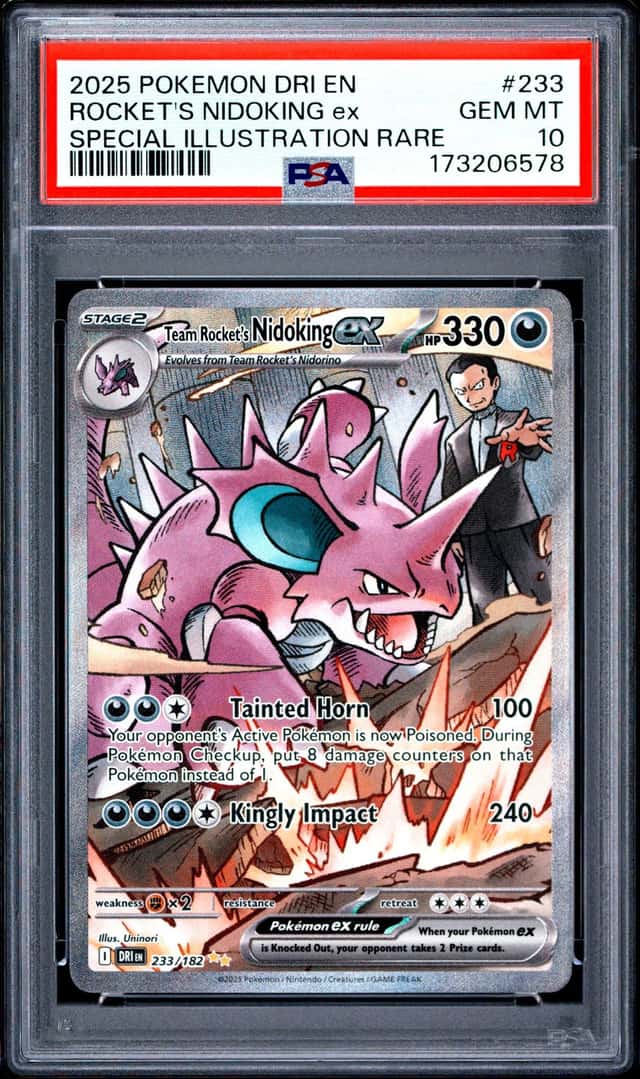 ROCKET'S NIDOKING ex