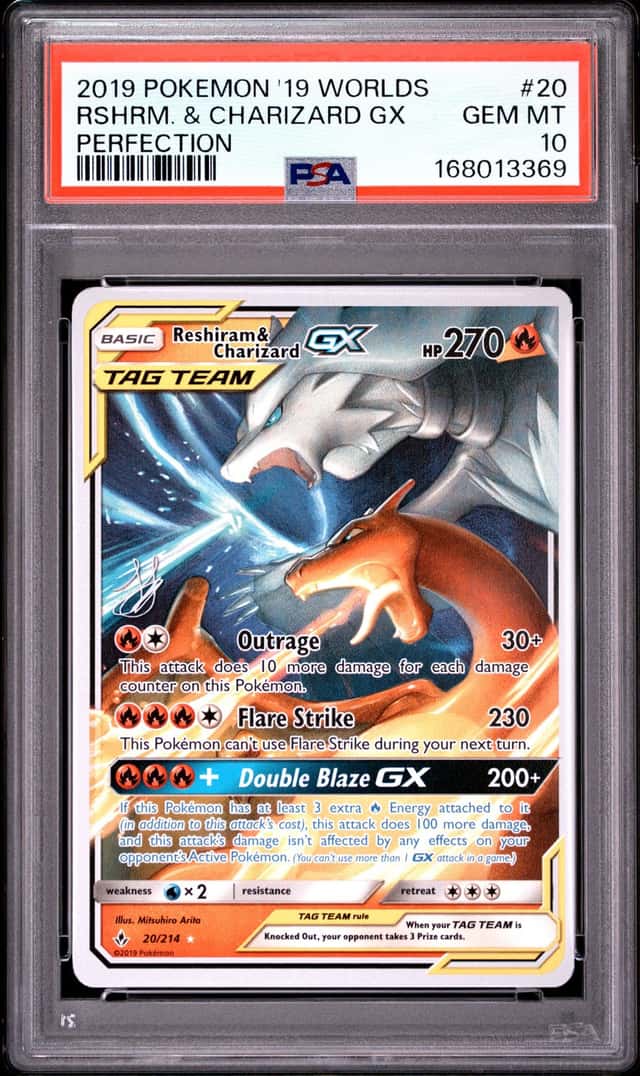 Reshiram & Charizard GX