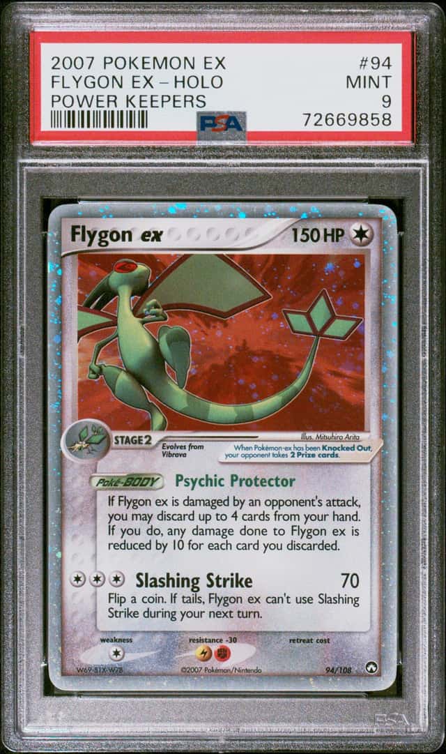 Pokemon Flygon EX Holo Power Keepers 94/108 PSA 9 Mint