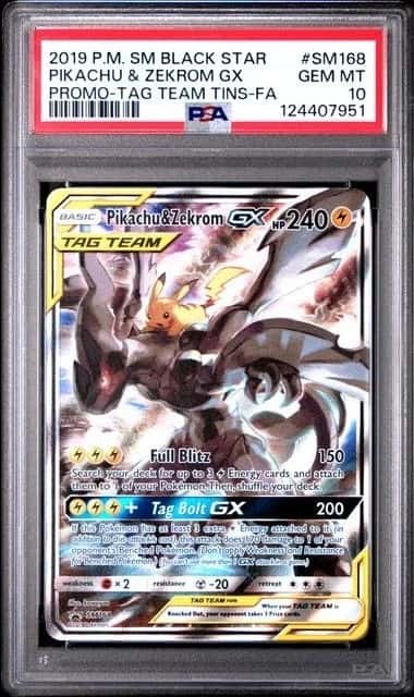 Pikachu & Zekrom GX