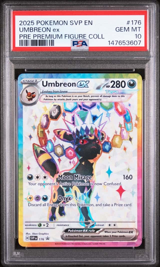 Pokemon Umbreon ex 176 Sv: Scarlet & Violet Promo Cards Holo PSA 10
