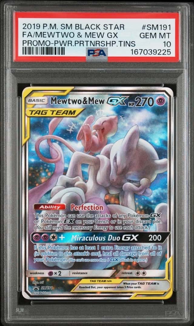 Mewtwo & Mew GX