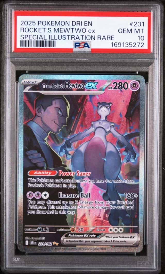 ROCKET'S MEWTWO ex