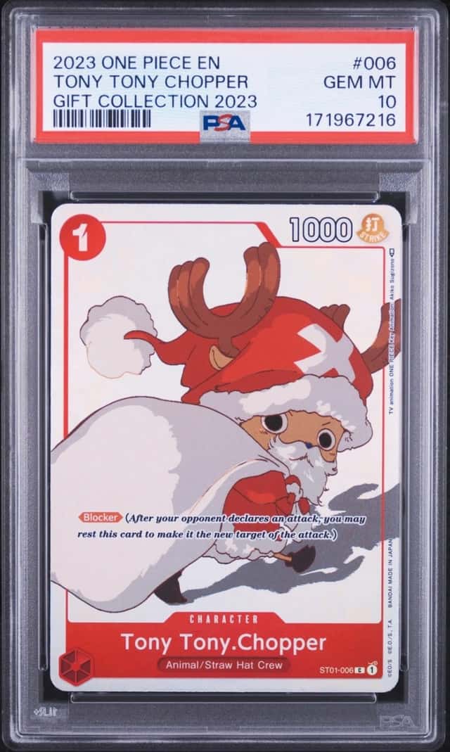 2023 ONE PIECE GIFT COLLECTION 2023 #006 TONY TONY CHOPPER PSA 10