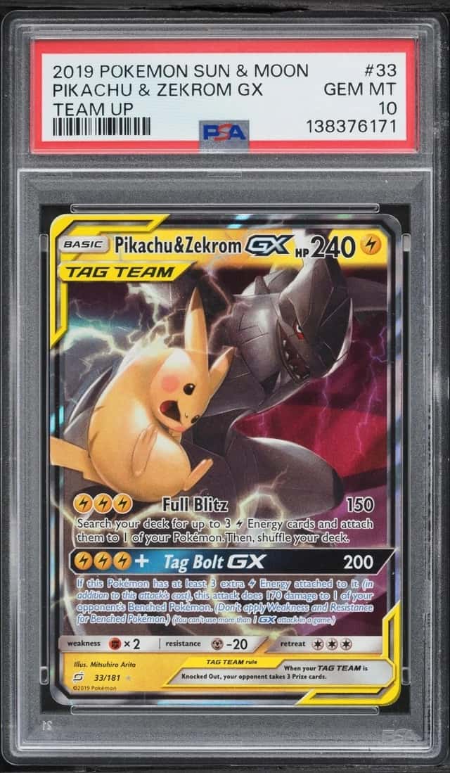 Pikachu & Zekrom GX