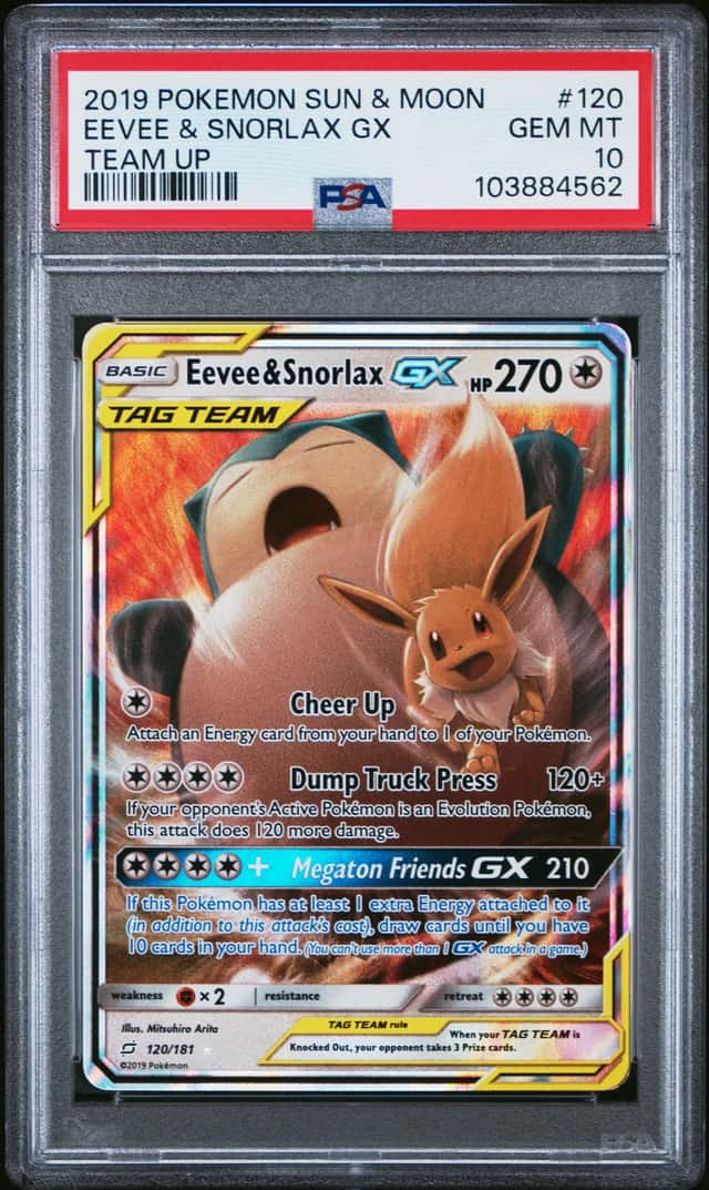 Eevee & Snorlax GX