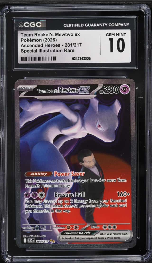 ROCKET'S MEWTWO ex