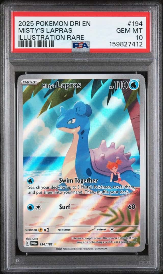 Misty's Lapras