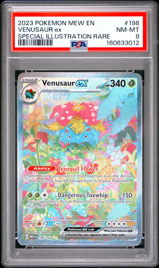2023 Pokemon Mew En Venusaur Ex 198/165