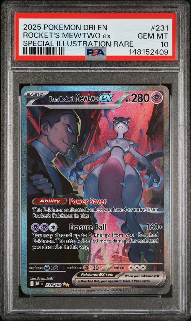 ROCKET'S MEWTWO ex