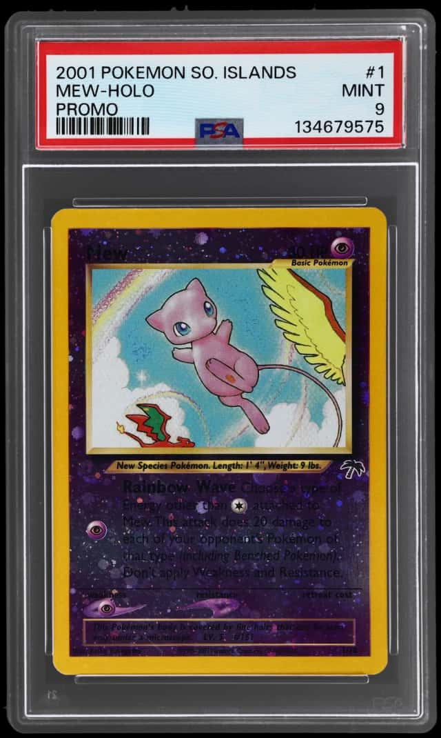 2001 Pokemon Southern Islands Promo Holo Mew #1