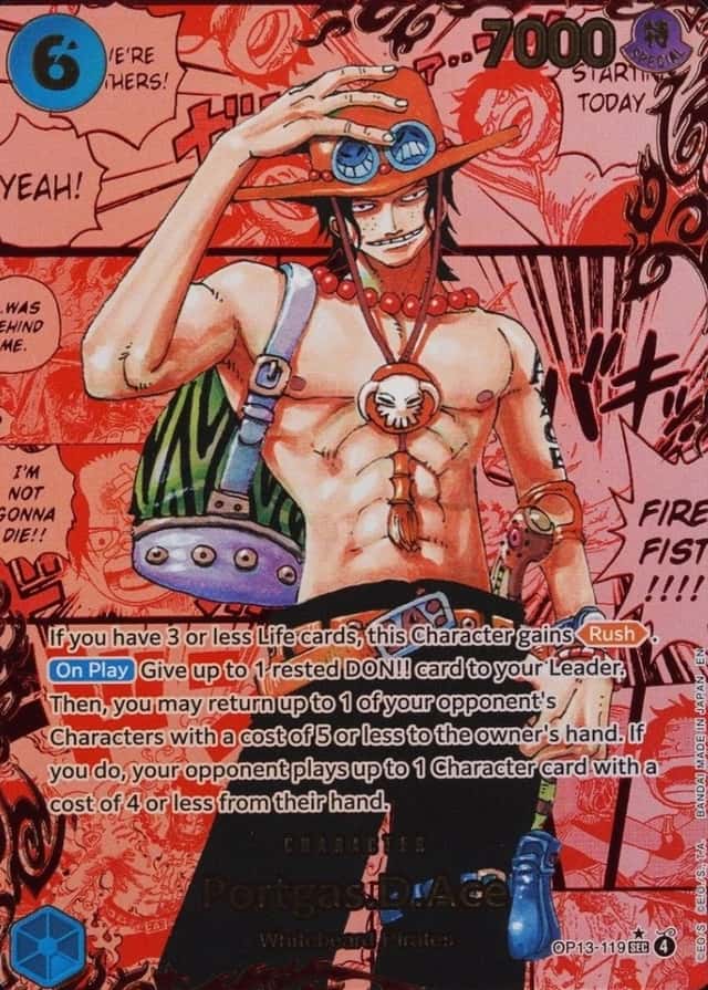 Op Red Manga Art
