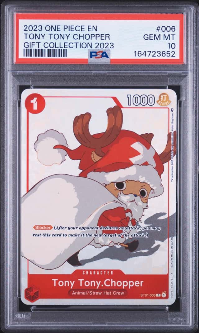 PSA 10 Tony Tony.Chopper (Gift Collection 2023) ST01-006 One Piece Foil