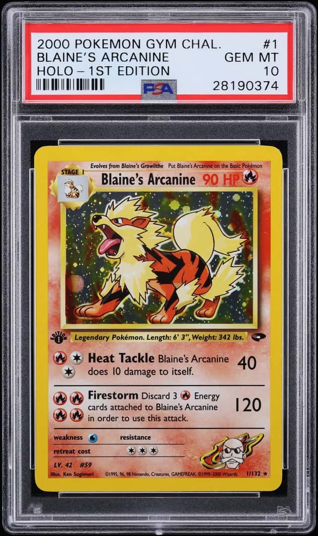 Blaine's Arcanine