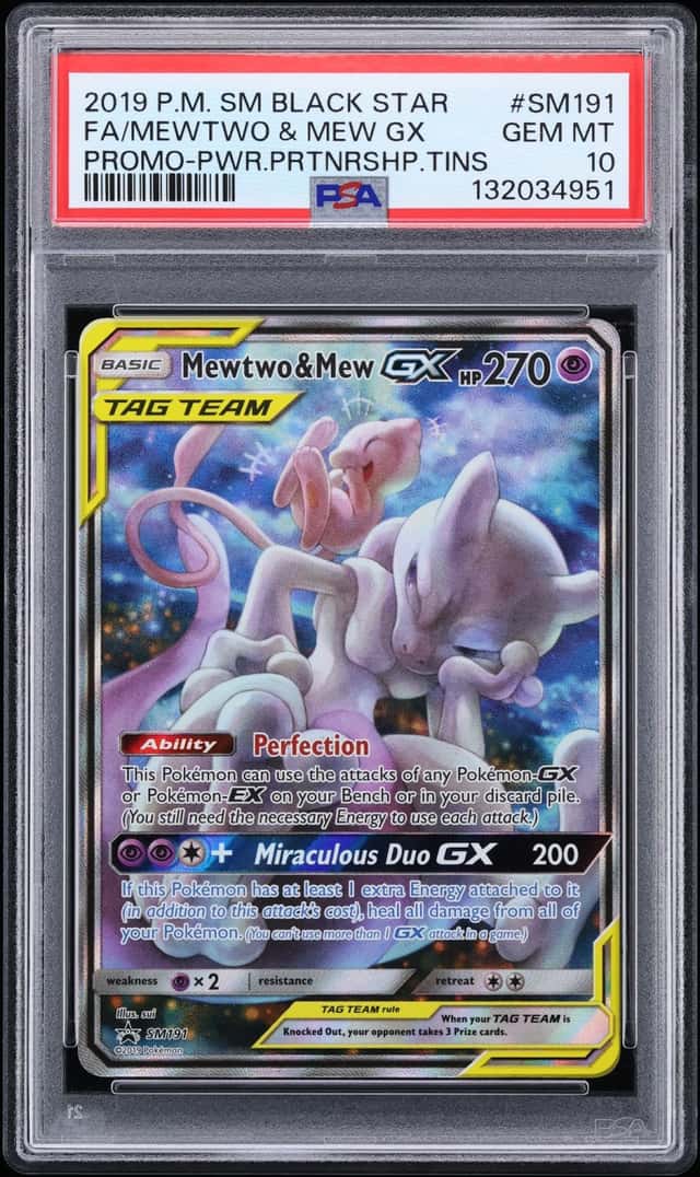 Mewtwo & Mew GX