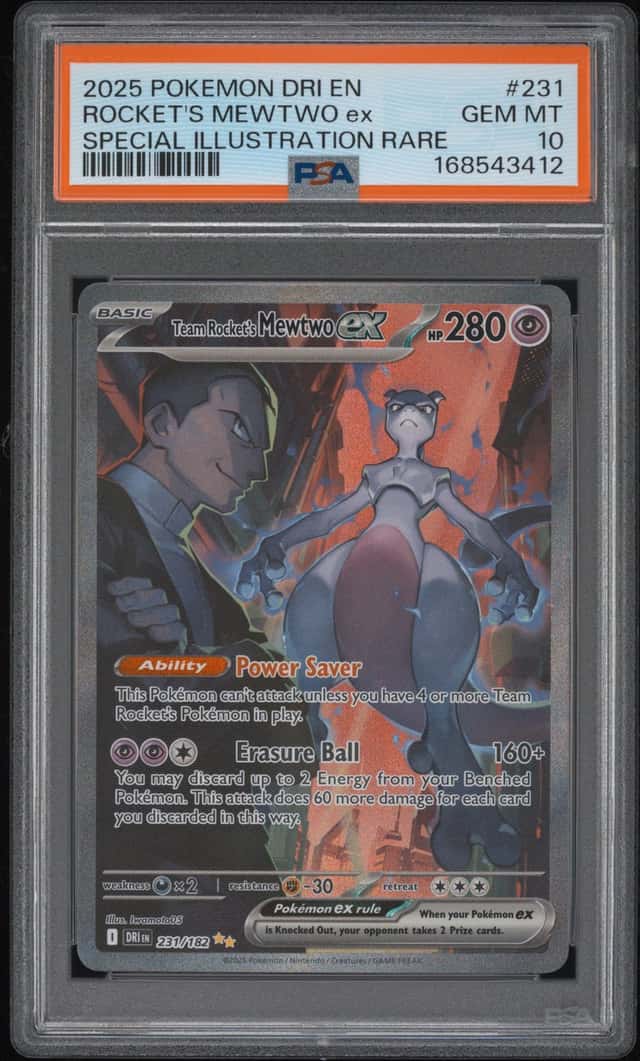 ROCKET'S MEWTWO ex
