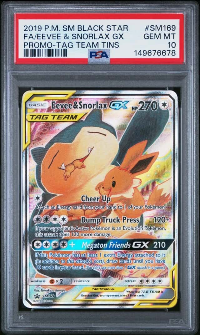 Eevee & Snorlax GX