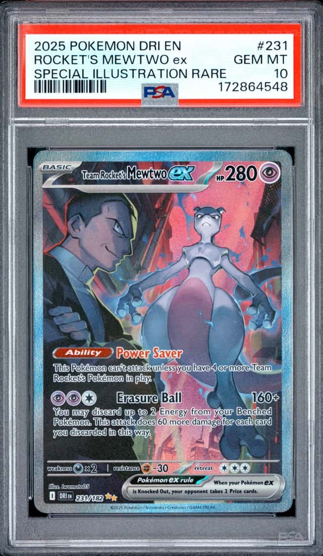 ROCKET'S MEWTWO ex