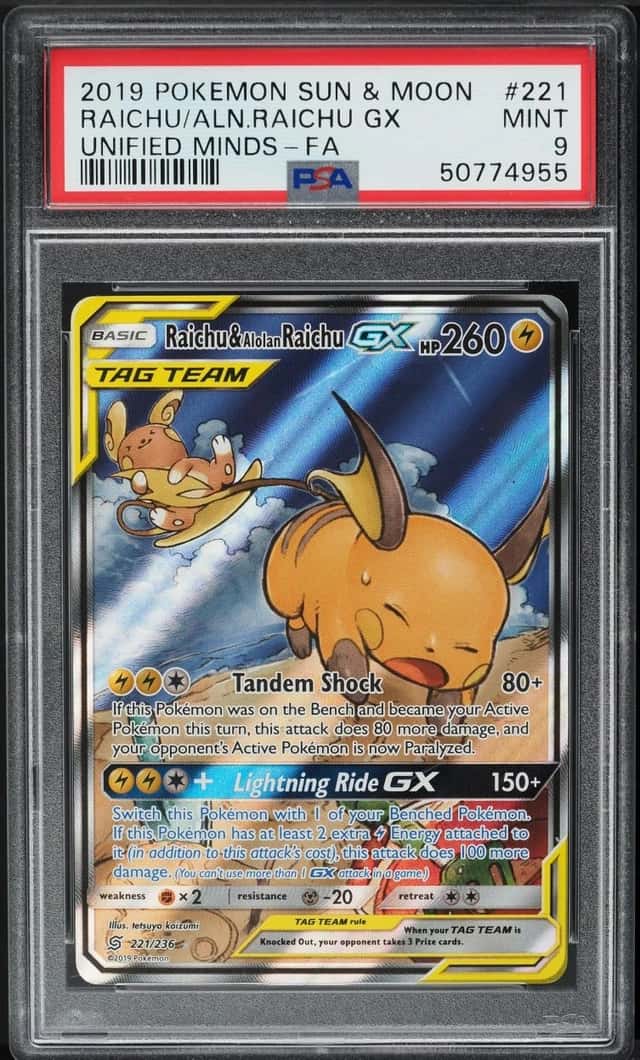 Raichu & Alolan Raichu GX