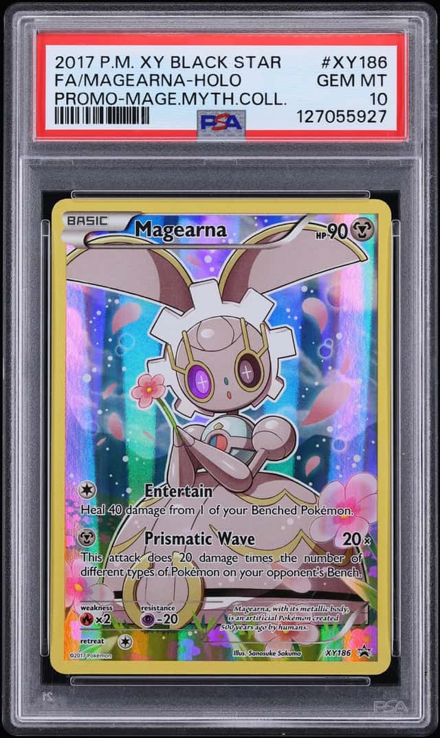 2017 Pokemon XY Promo Mythical Collection Alt Art Magearna #XY186 PSA 10 GEM MINT
