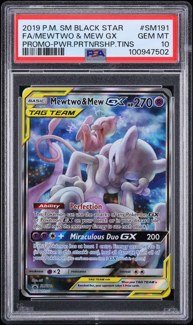 Mewtwo & Mew GX