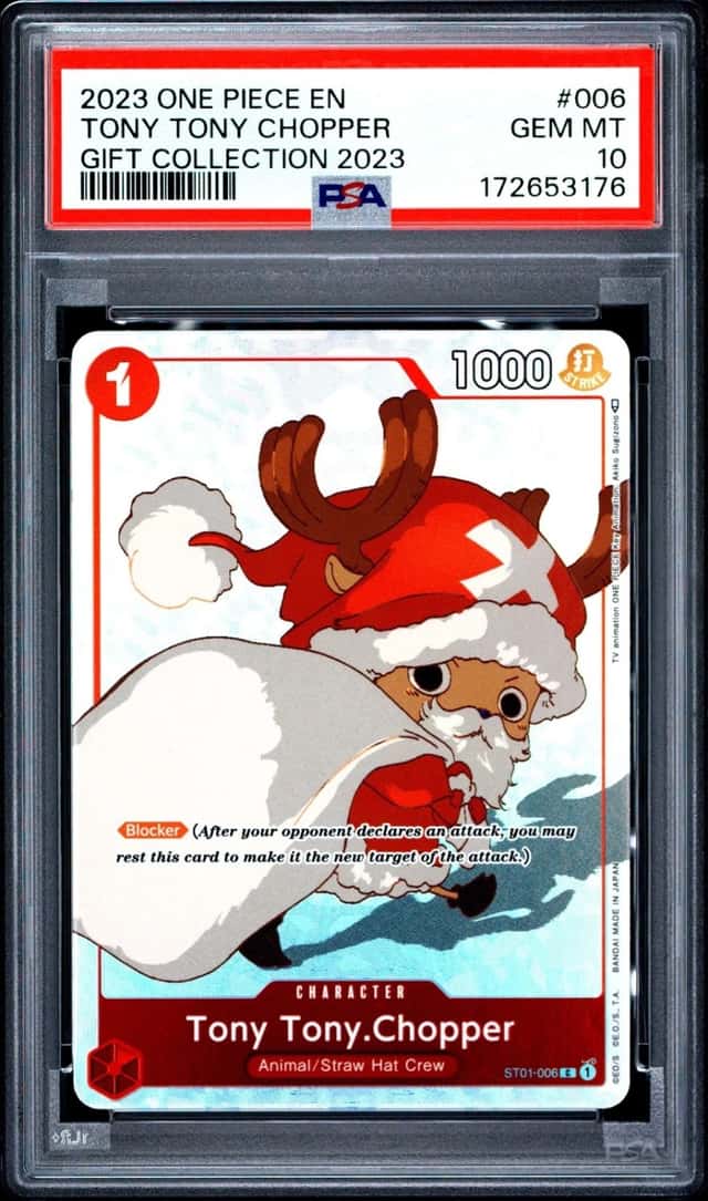 2023 ONE PIECE GIFT COLLECTION 2023 #006 TONY TONY CHOPPER PSA 10