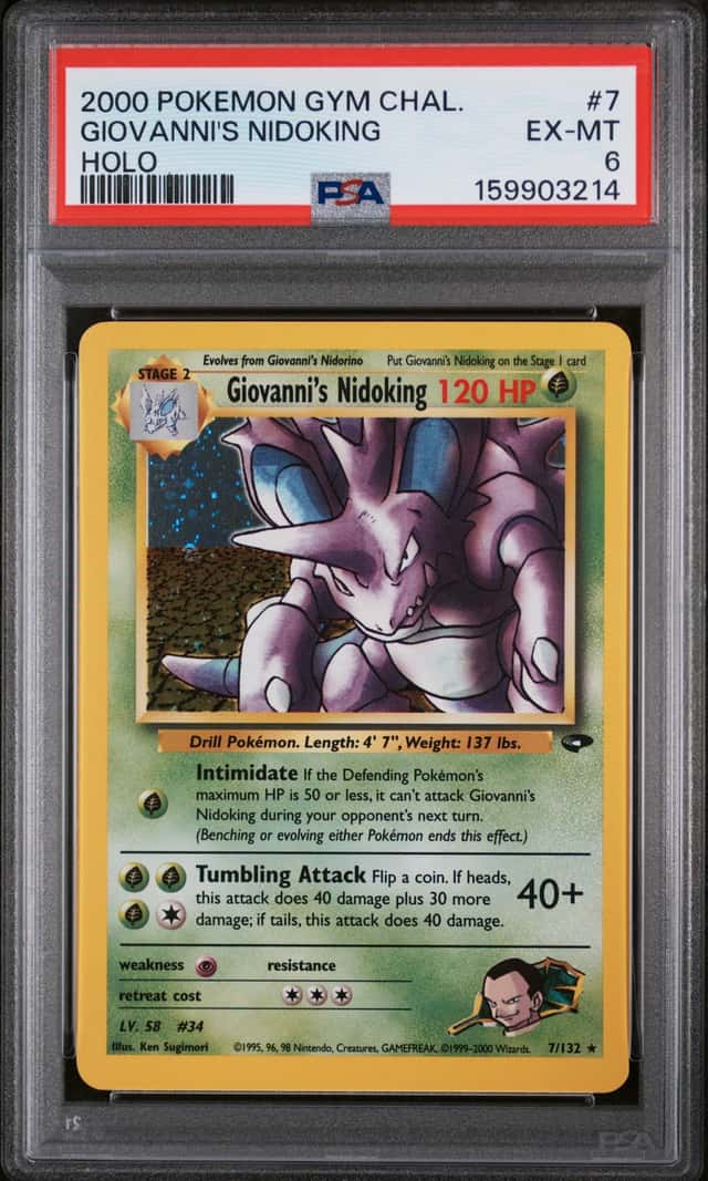 Giovanni's Nidoking