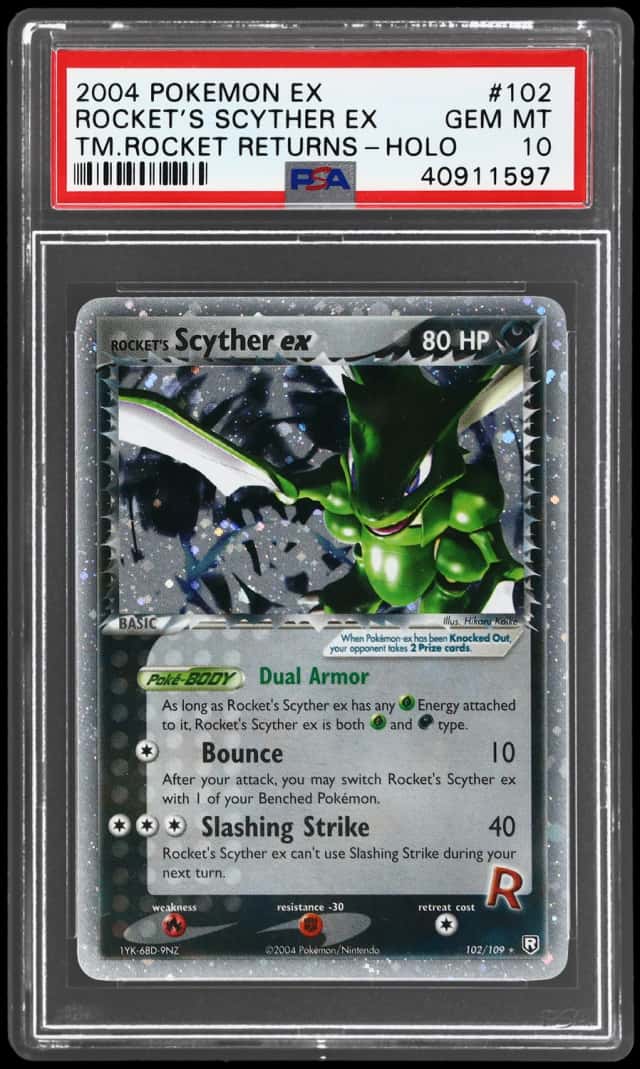 Rocket's Scyther EX