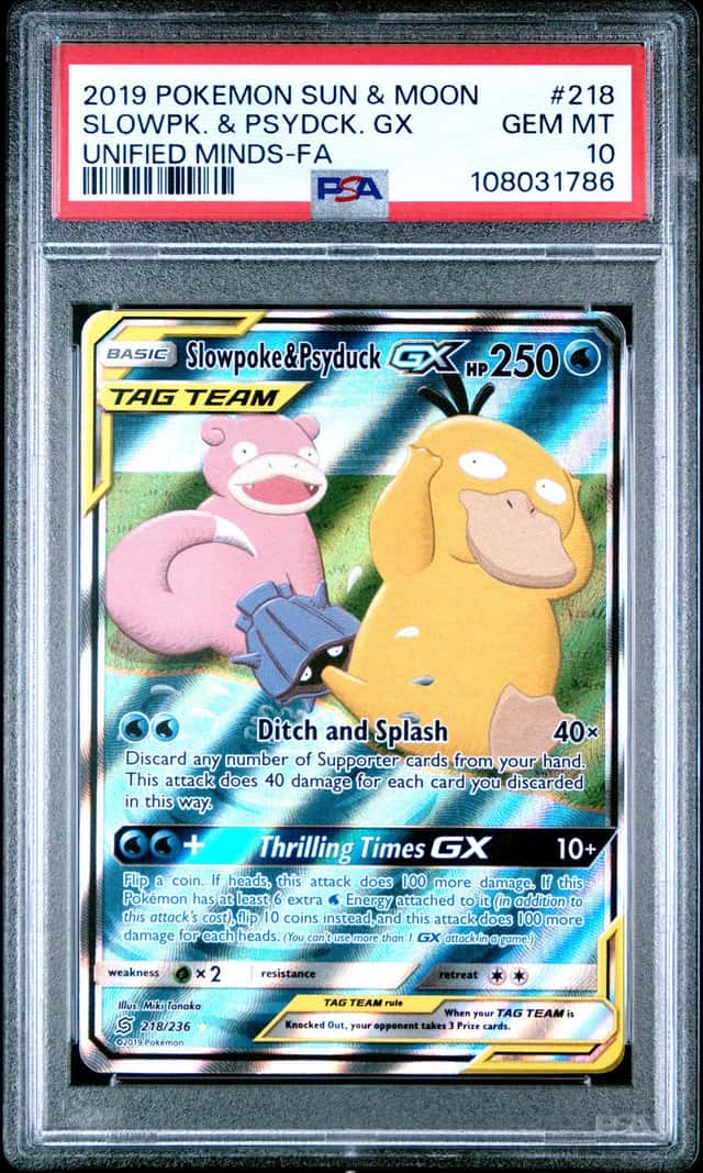 Slowpoke & Psyduck GX