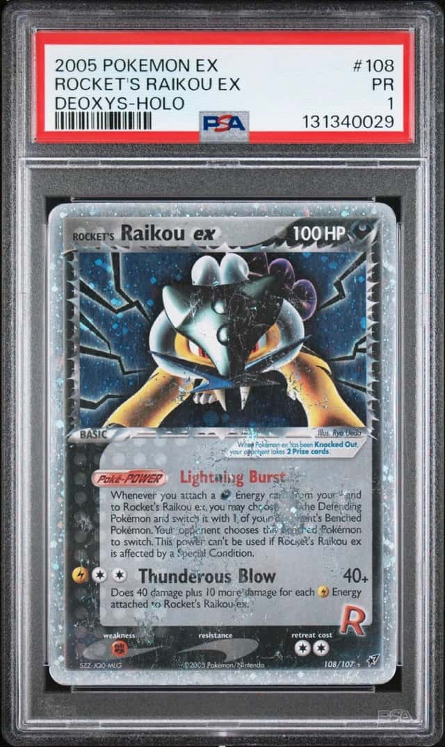 Rocket's Raikou ex
