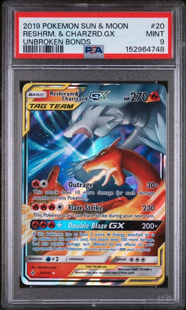 Reshiram & Charizard GX