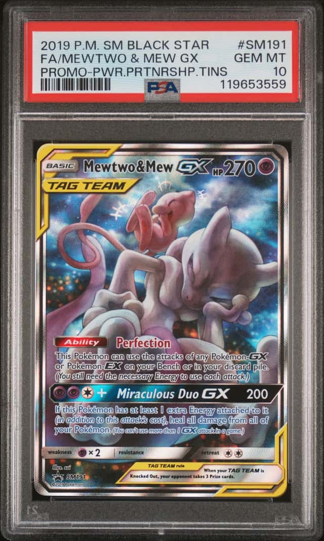Mewtwo & Mew GX