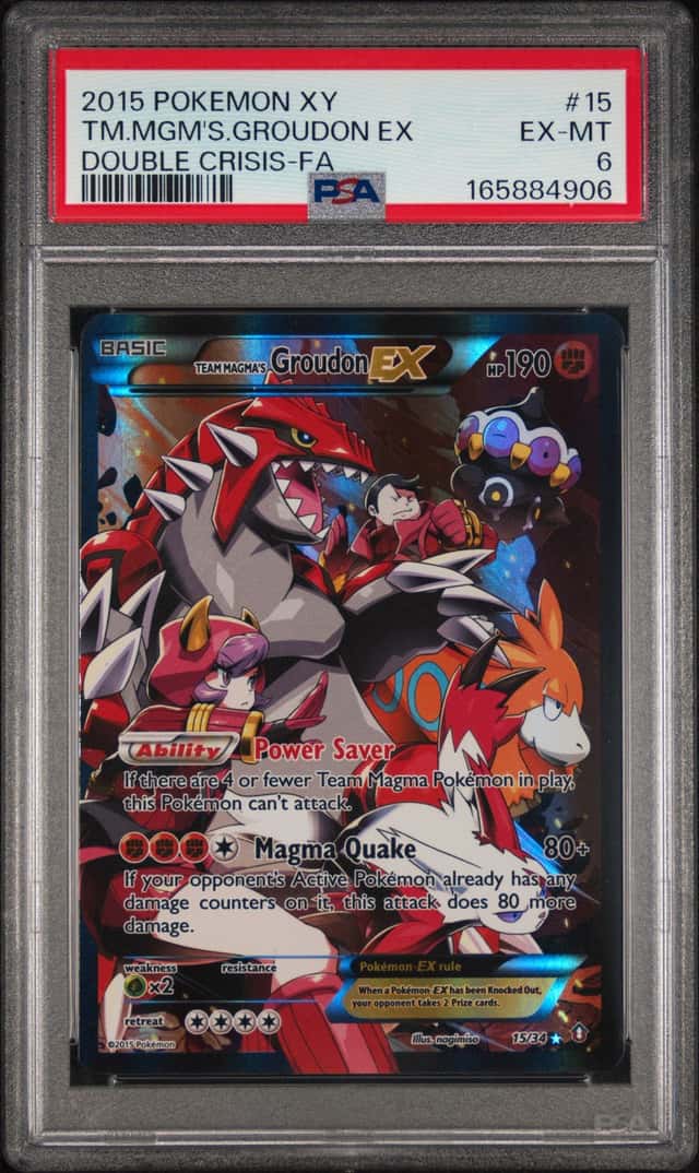 Team Magma's Groudon EX