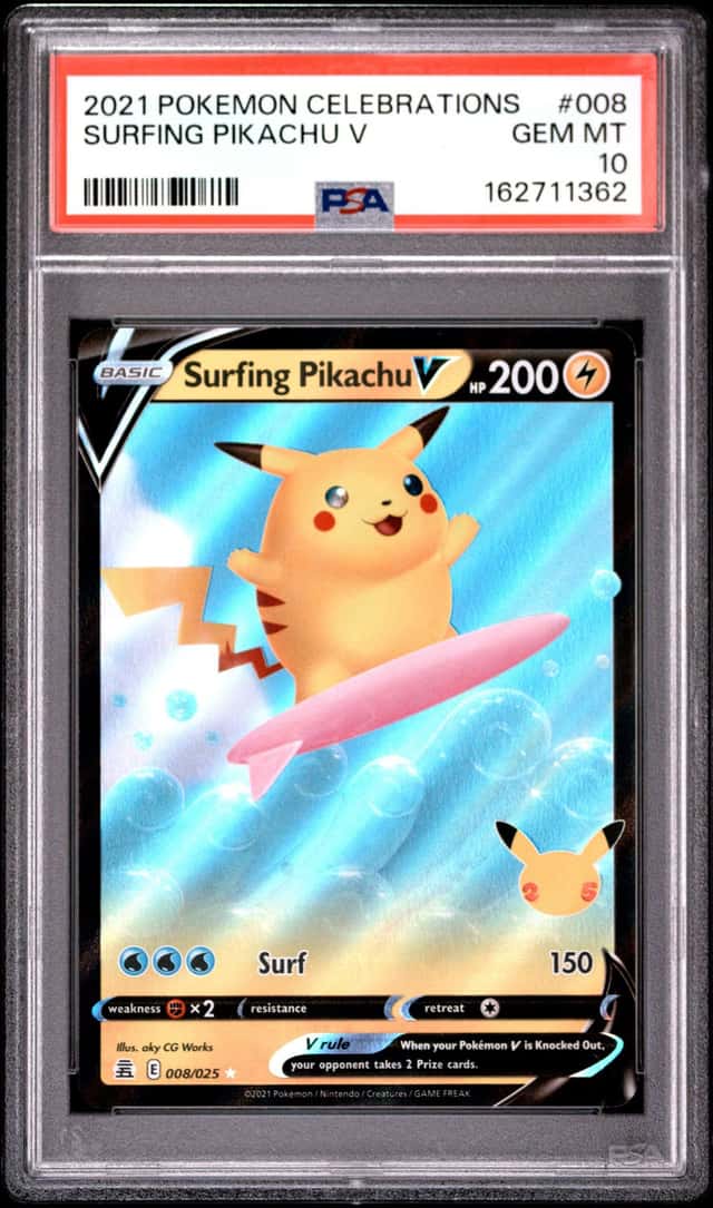 Surfing Pikachu V