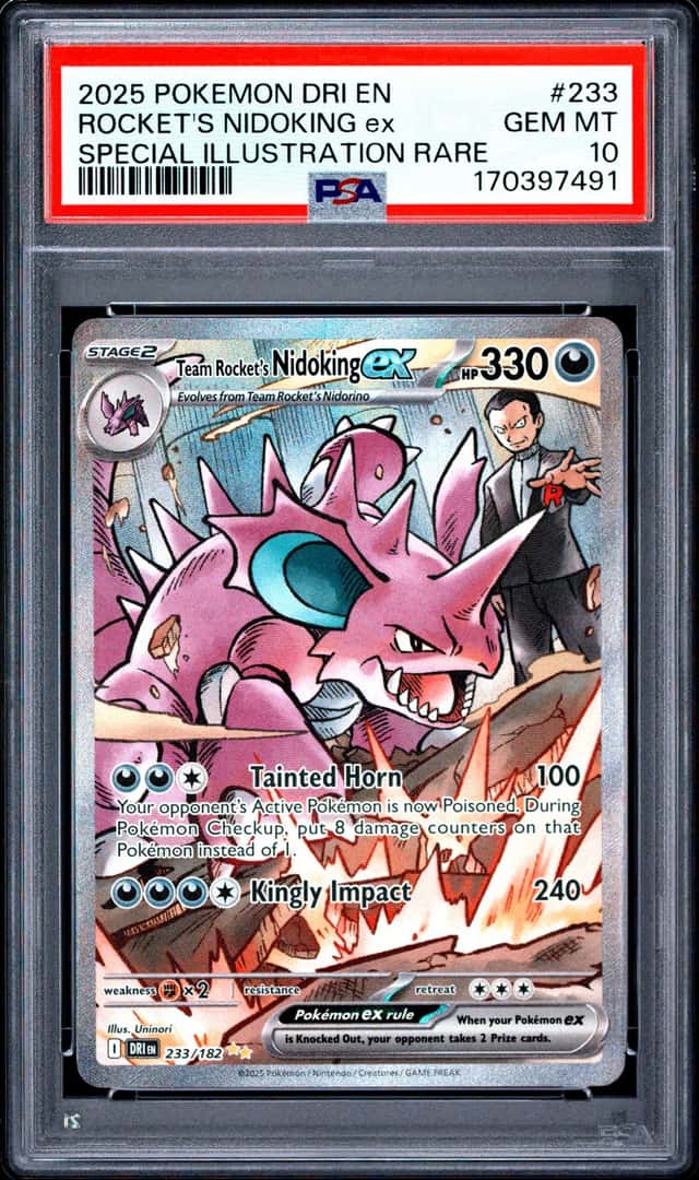 ROCKET'S NIDOKING ex