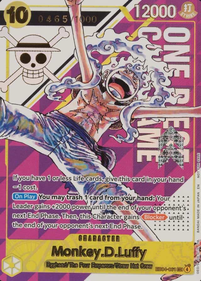Op Event Top Prize