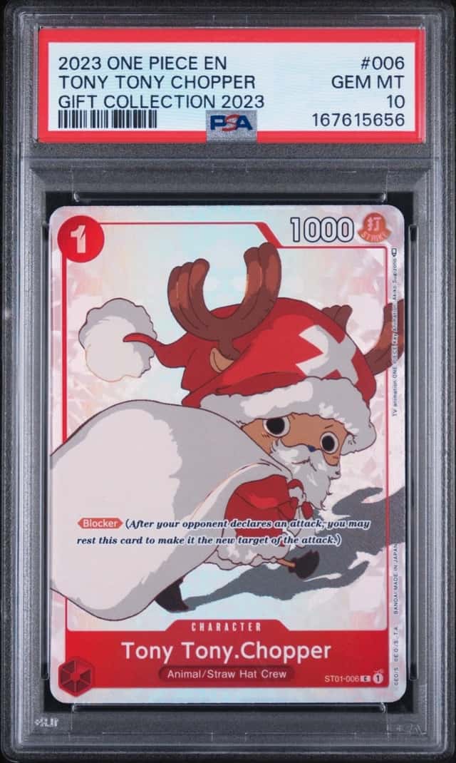2023 ONE PIECE GIFT COLLECTION 2023 #006 TONY TONY CHOPPER PSA 10