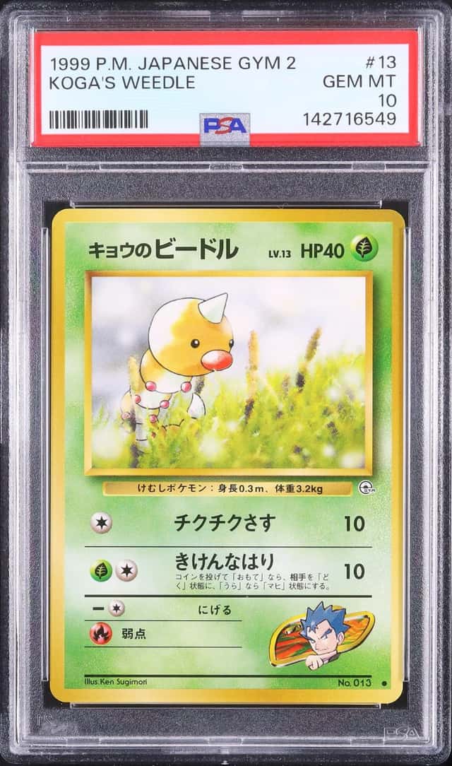 Koga's Weedle