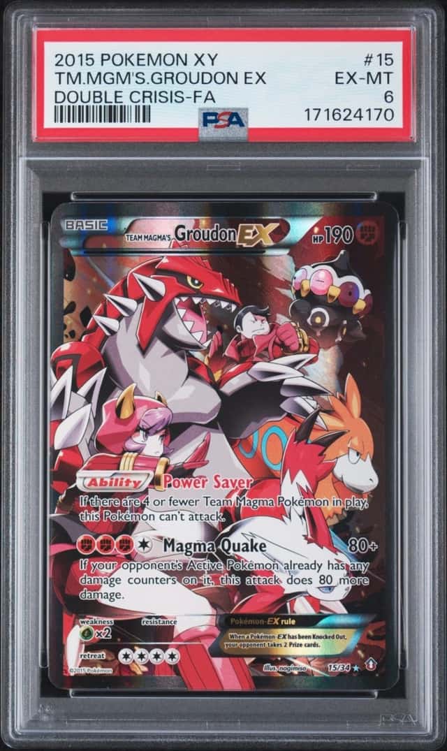 Team Magma's Groudon EX