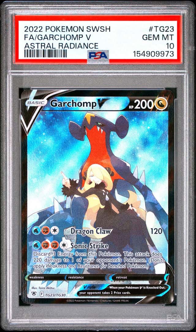 Pokemon Garchomp V Astral Radiance TG23/TG30 PSA 10 Gem Mint